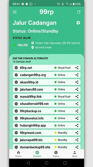 Link Alternatif 99rp untuk Akses Lebih Mudah