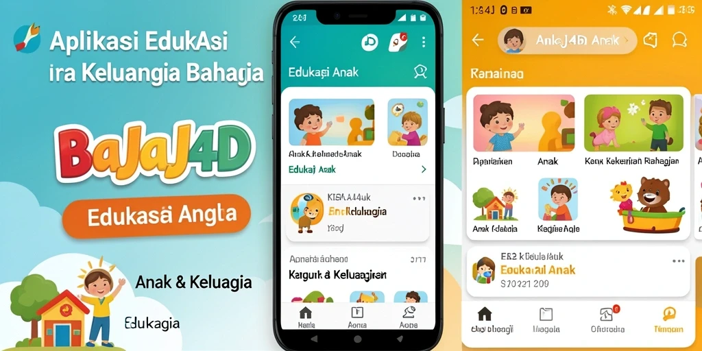 Tampilan antarmuka BAJAJ4D yang menarik untuk anak-anak.